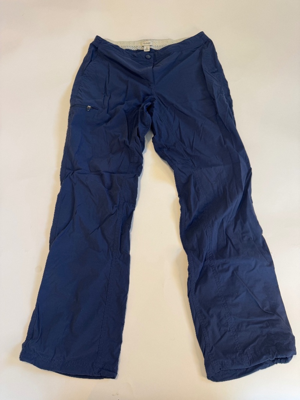 LL Bean Navy Workout Pants